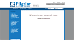 Desktop Screenshot of pilgrimmedical.com
